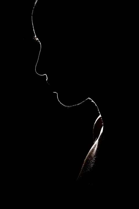 reverse light, woman, portrait, model