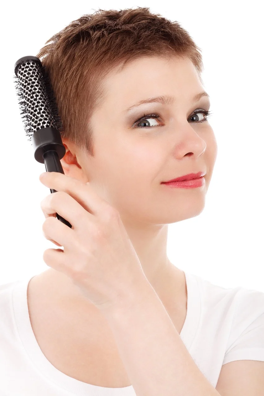 adult, brush, care, face