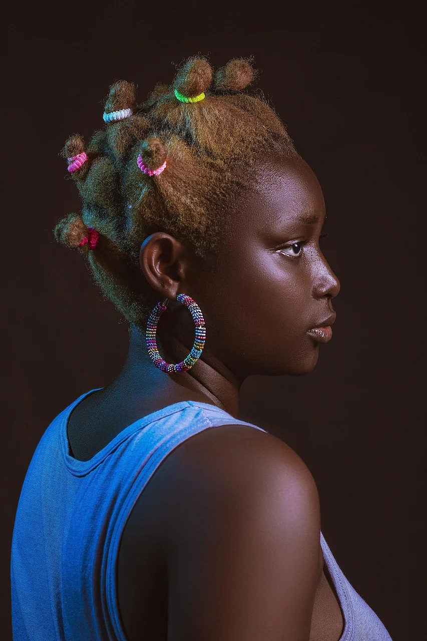 woman, model, determination, focus