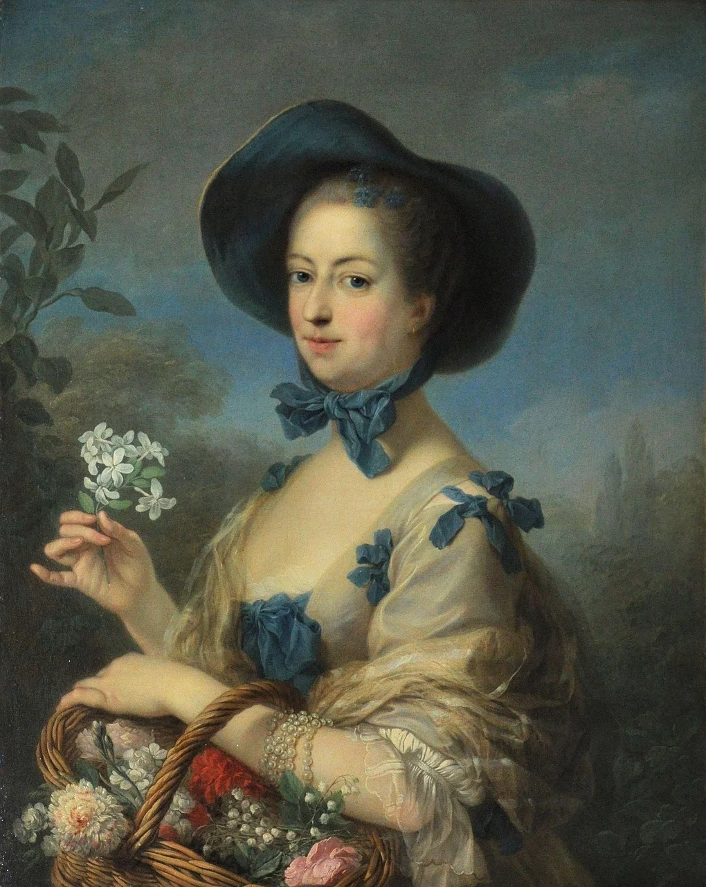 charles van loo, portrait, painting, oil on canvas