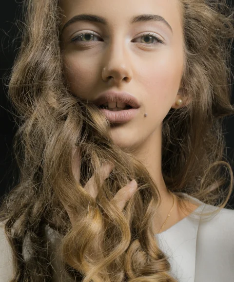 woman, beauty, makeup, face