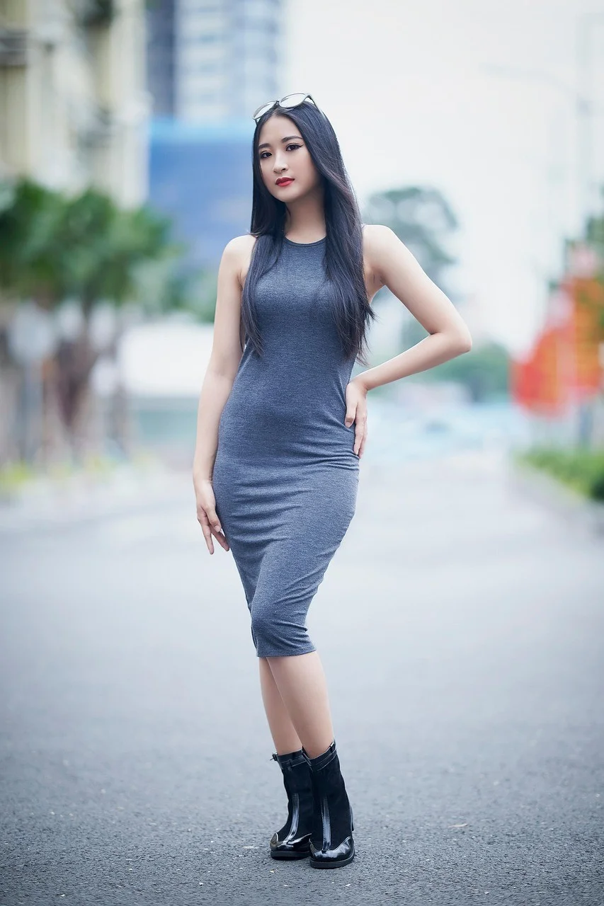 女性、モデル、ポートレート、ポーズ