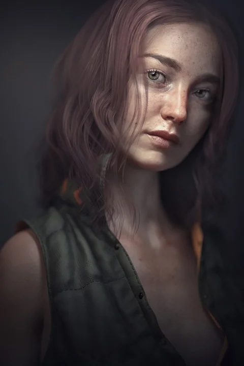 girl, portrait, fantasy, face