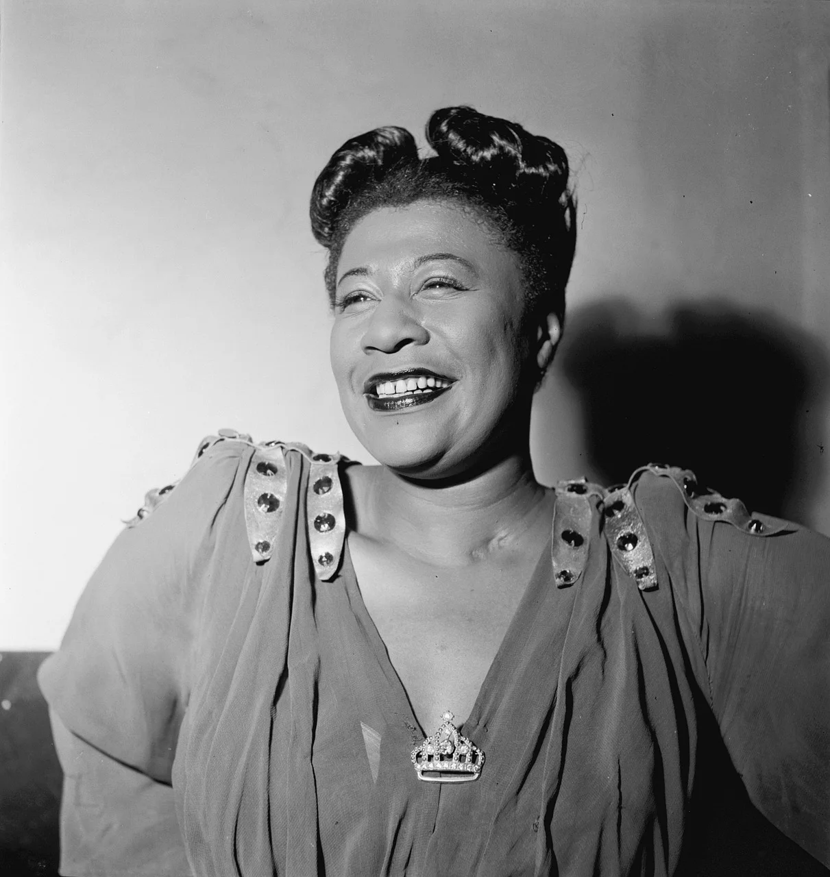 ella fitzgerald, portrait, jazz singer, afro-american