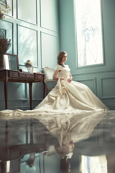 wedding dress, figure, fashion, personality