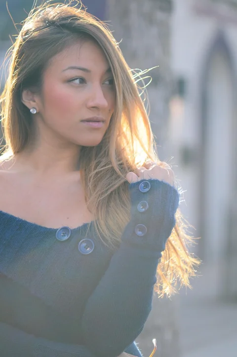 model, sunlight, beauty girl, model woman