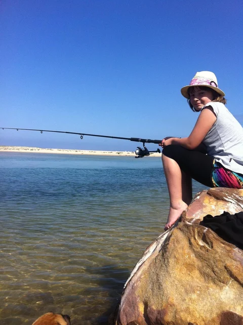 fishing, girl, angling, fishing rod