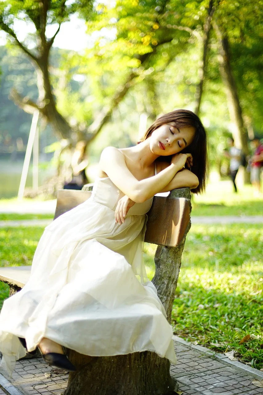 portrait, asian, girl, model