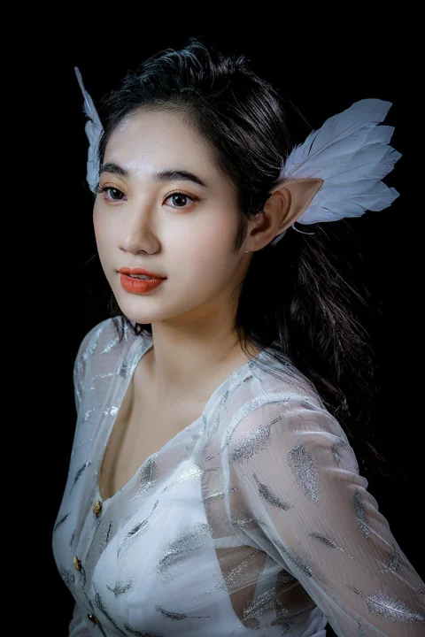 woman, elf, elf costume, vietnamese woman