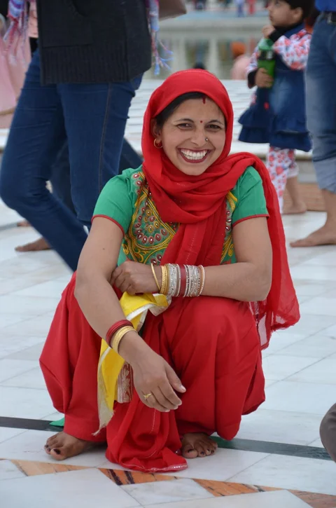 india, woman, traditional costume, traditional
