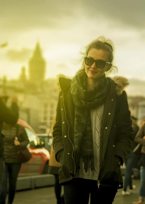 women, model, girl, sunset