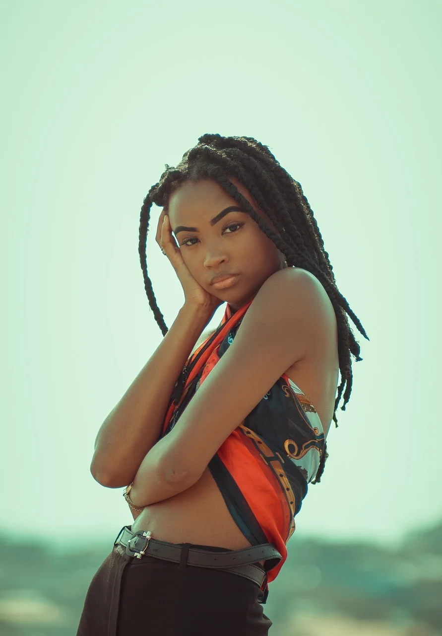 woman, model, portrait, pose