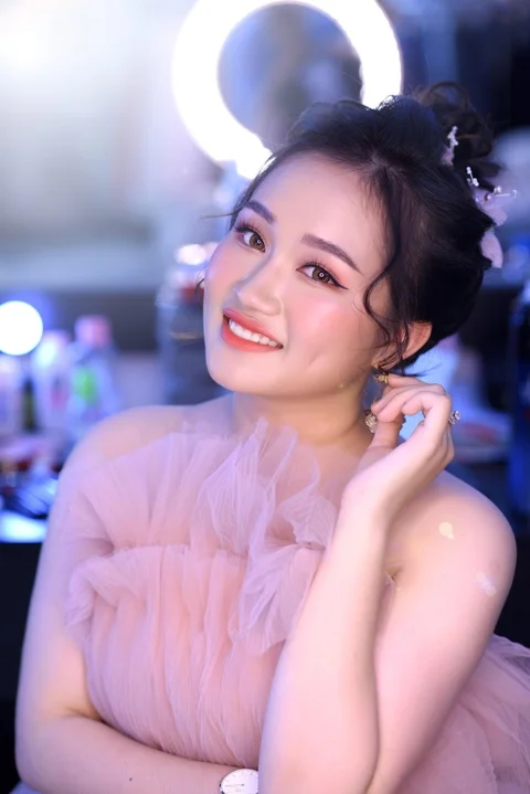 woman, model, smile, joy