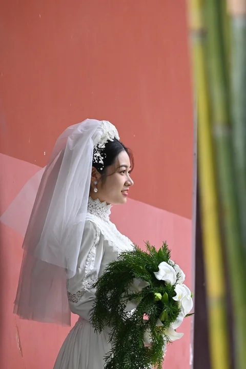 신부, 여성, 인물 사진, 행복한