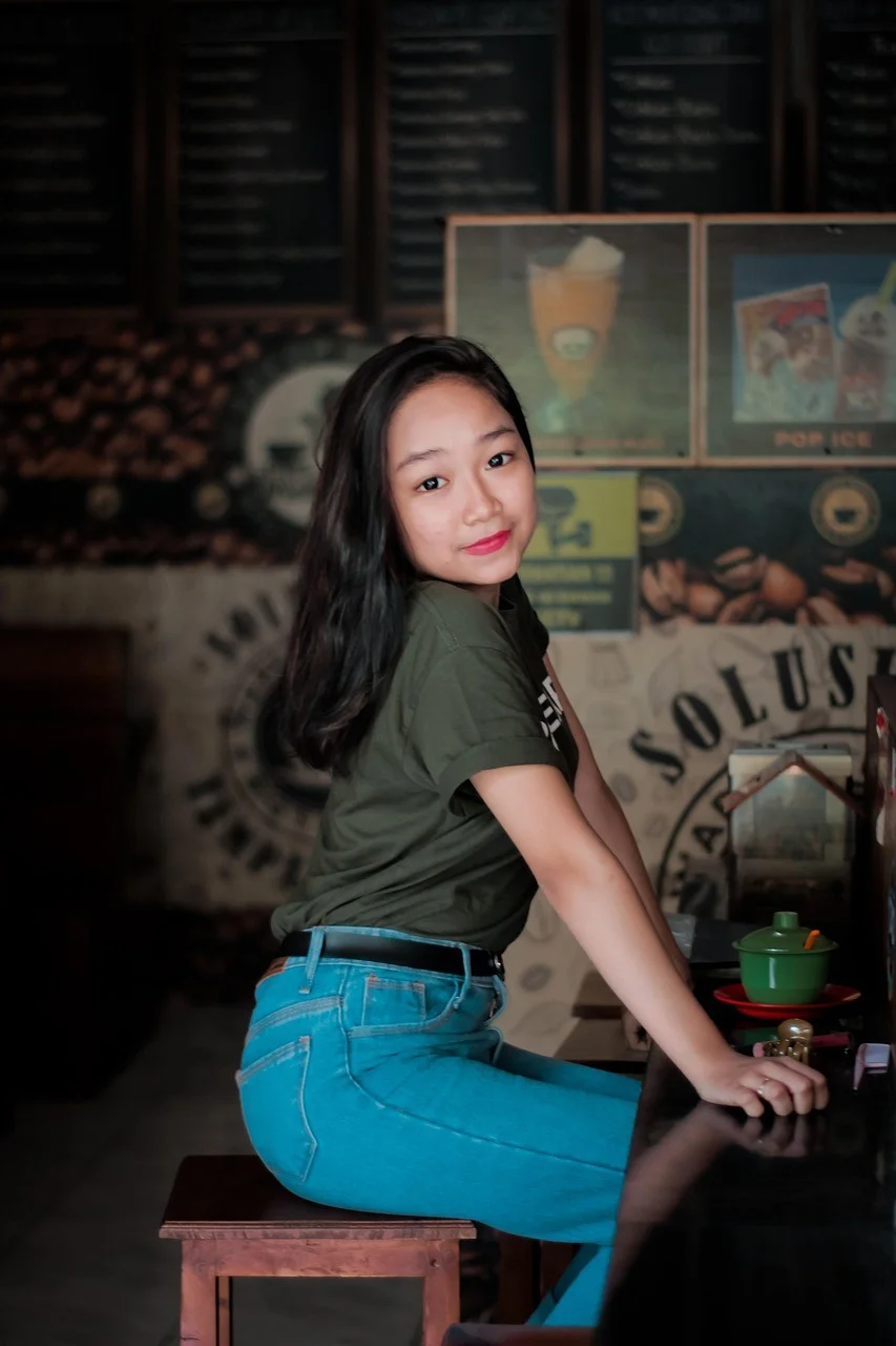 女性，模特，面容，服装