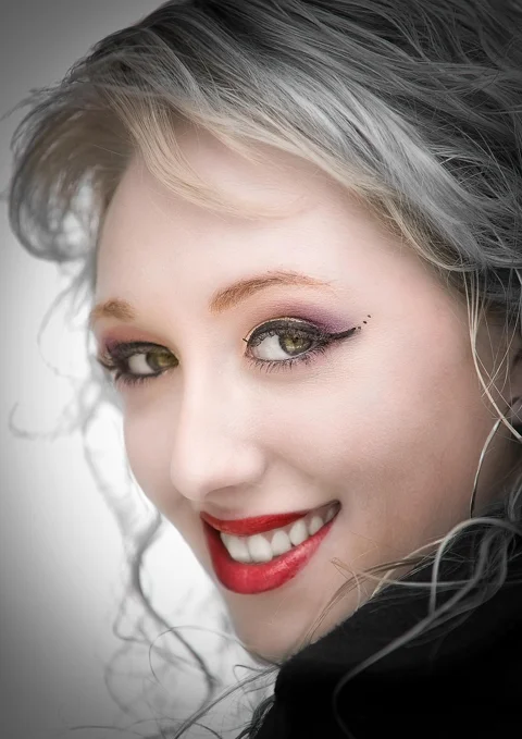 model, portrait, face, woman