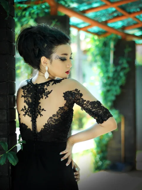woman, female, back, beauty