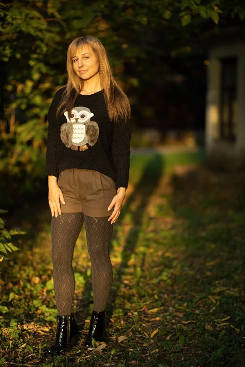 woman, outdoors, fashion, park