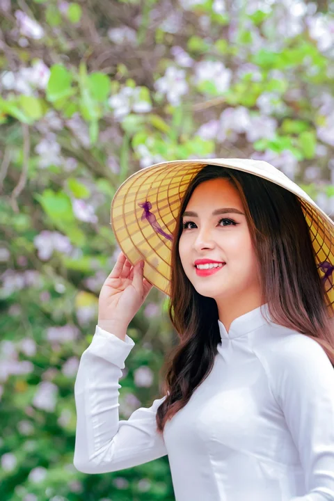 ao dai, fashion, woman, vietnamese