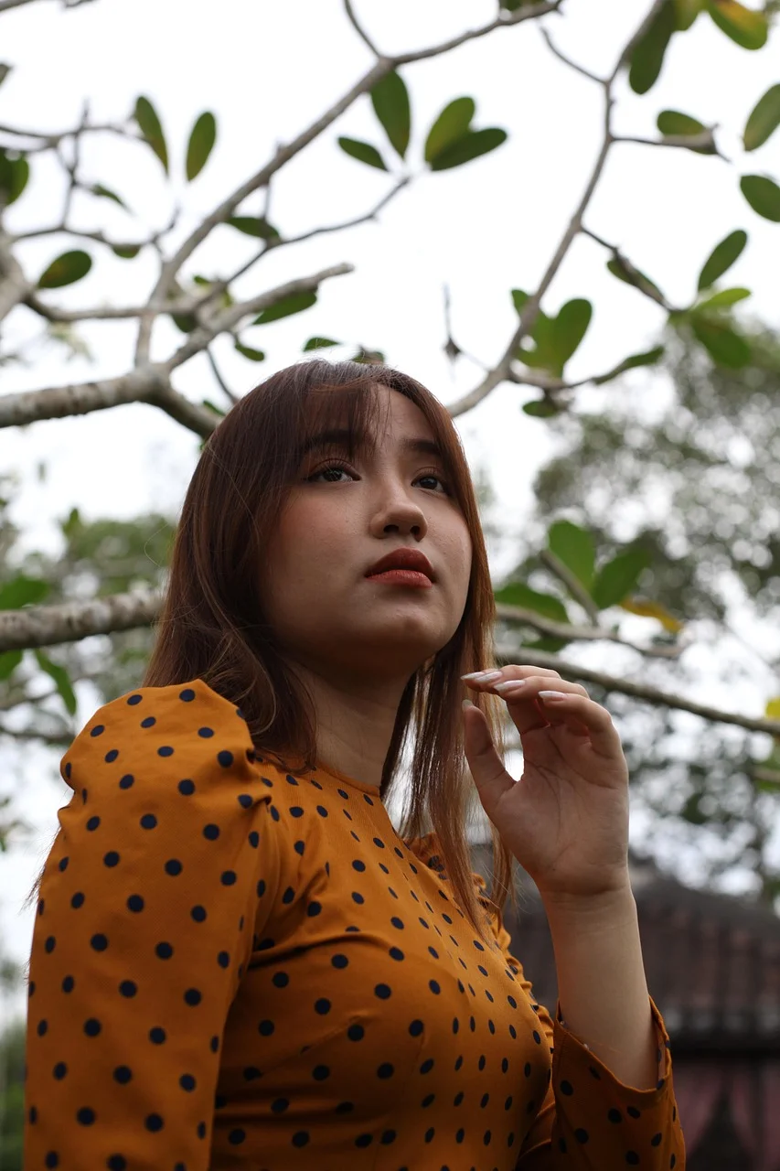 girl, model, young woman, asian woman
