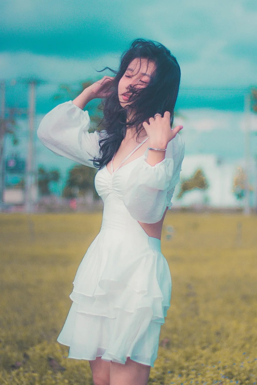 asian woman, fashion, outdoors, woman