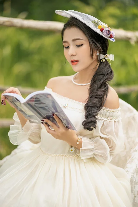grasslands, beauty, lovely, beautiful girl