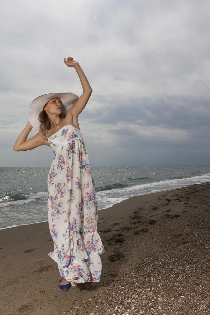 model, coast, beautiful, photography