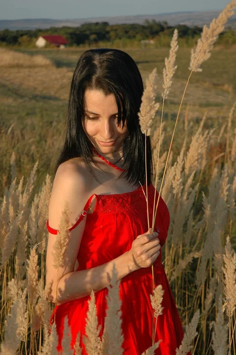 girl, woman, female, nature