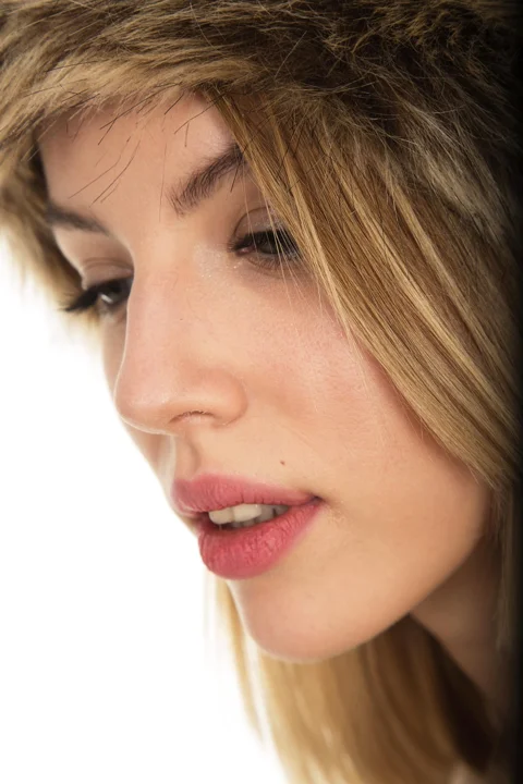woman, portrait, model, view