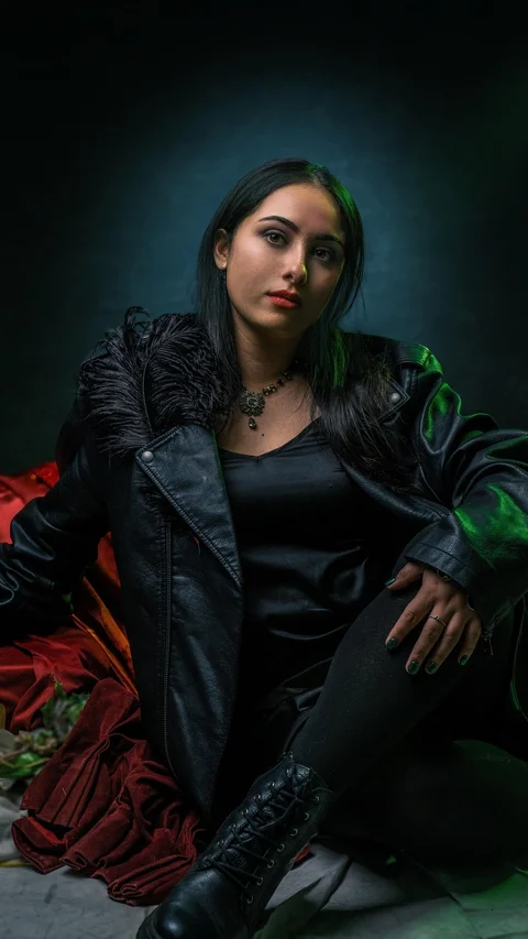girl, woman, gothic, rock