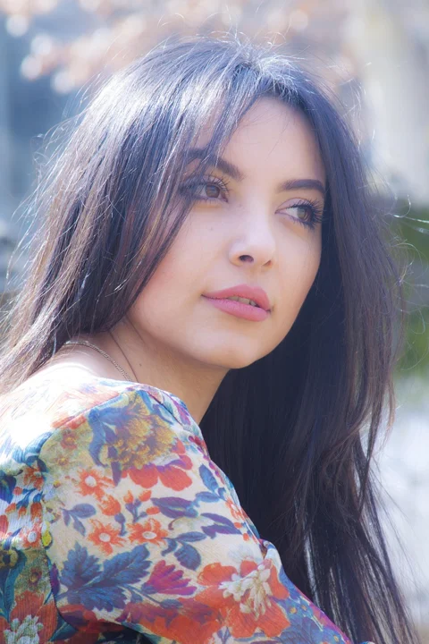 nature, blue sky, beautiful, woman