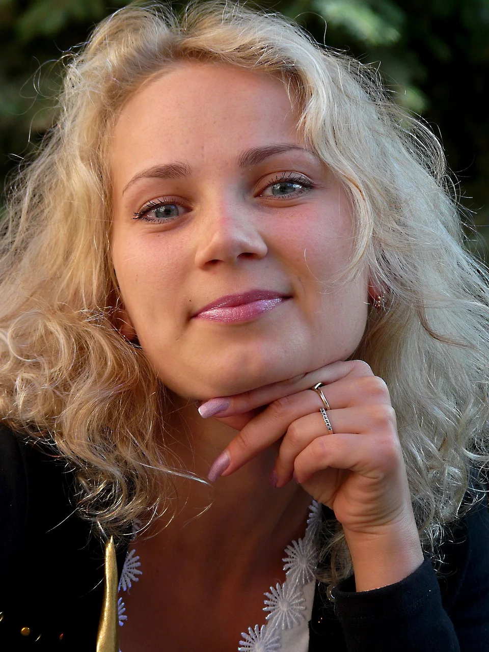 portrait, youth, beautiful girl, blonde