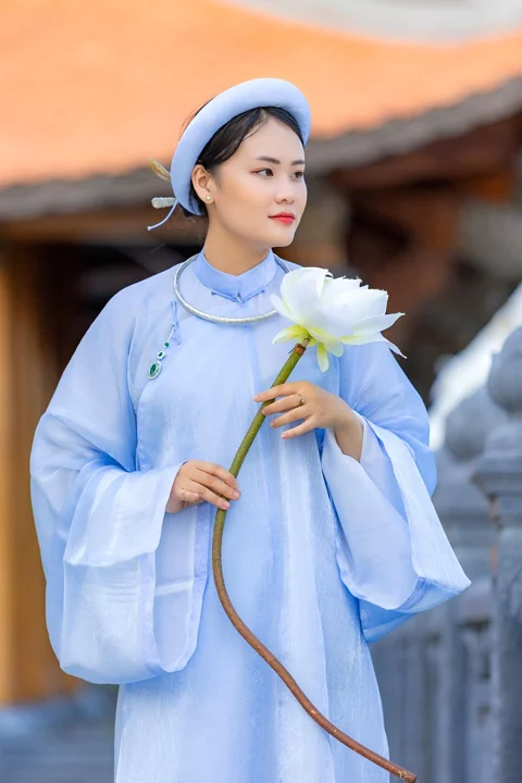 woman, model, portrait, flower