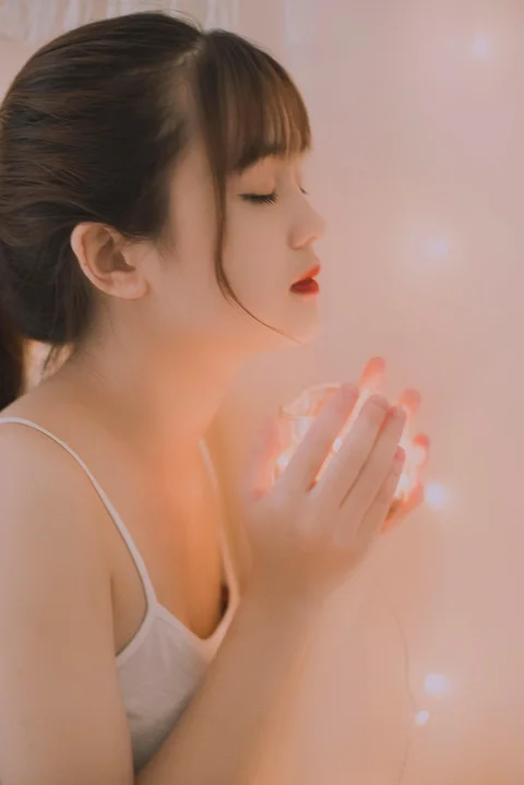 女人，模特兒，人像，姿勢