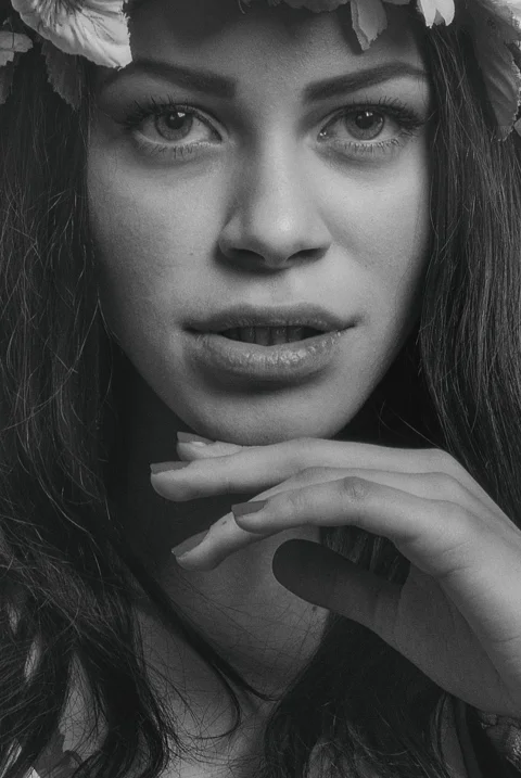 girl, face, portrait, model