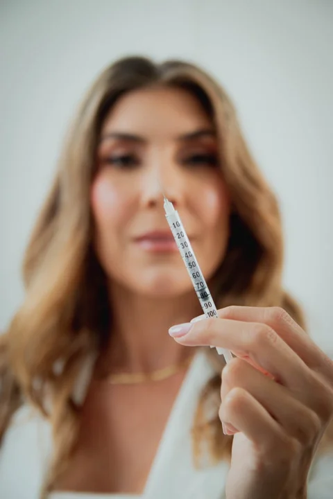 botox, injection, doctor, woman