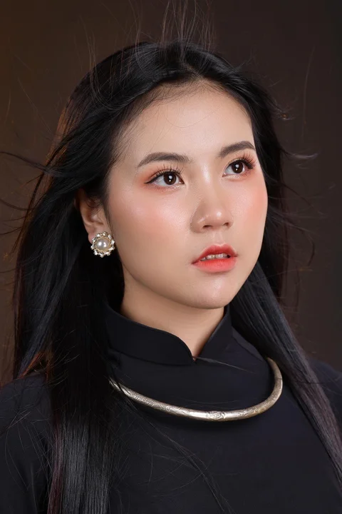 asian woman, portrait, hanoi, woman
