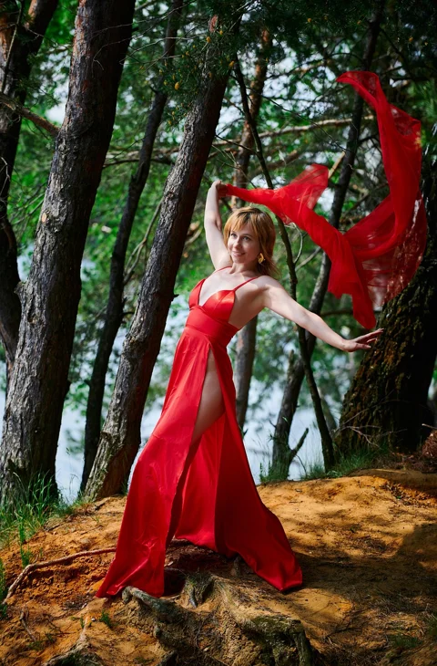 woman, dress, fashion, passion