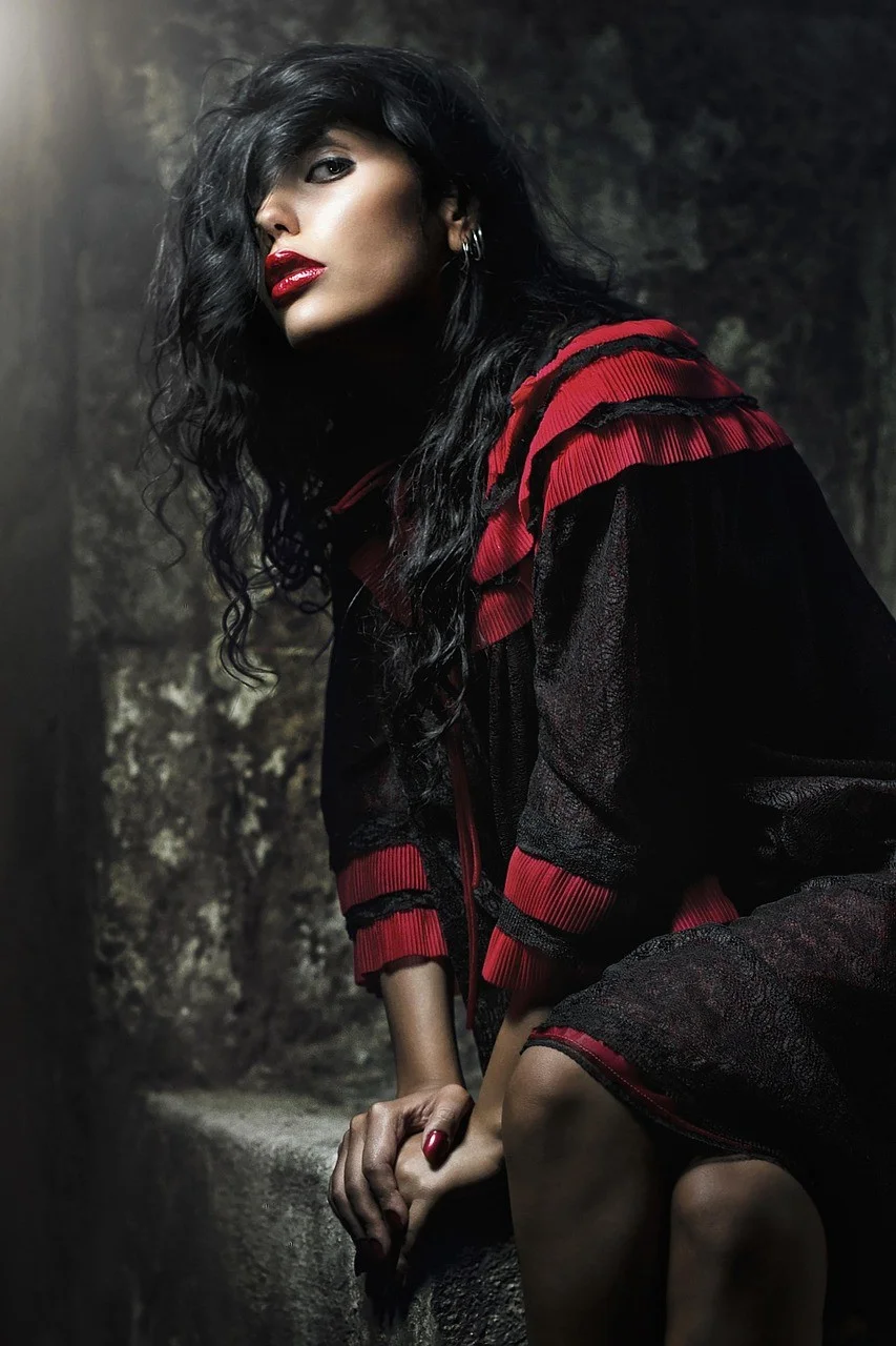 portrait, fashion, mood, glamor