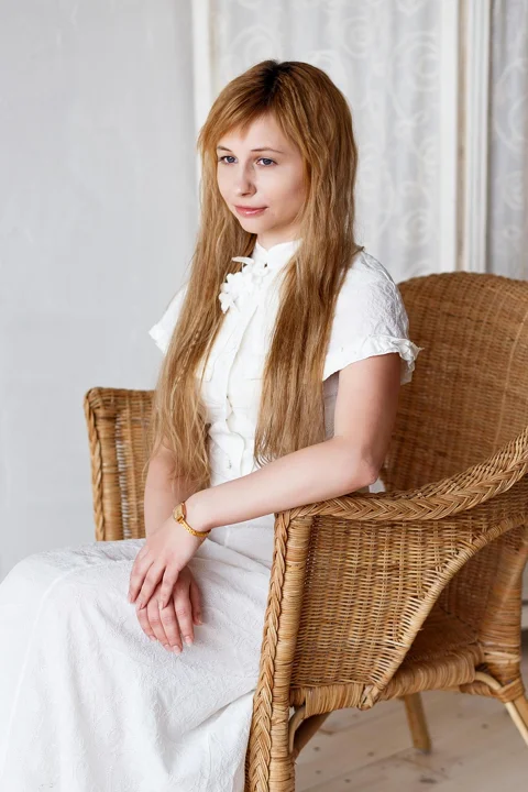 white, white wall, young woman, portrait