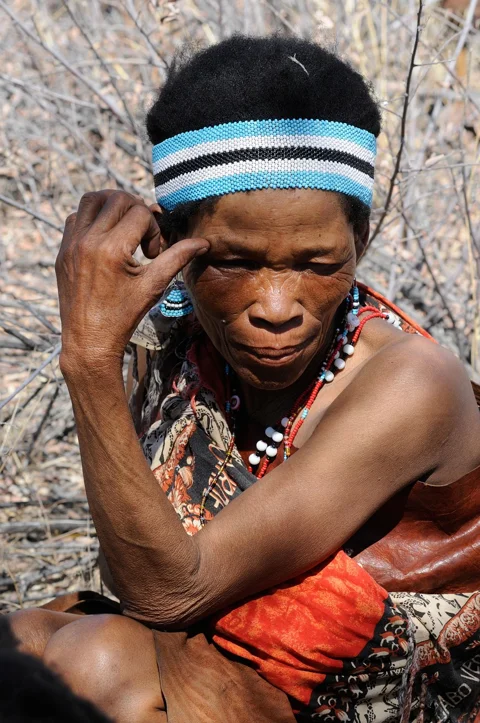 botswana, primitive people, buschman, san