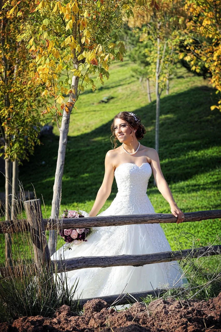 花嫁, ポートレート, 女性, 結婚式