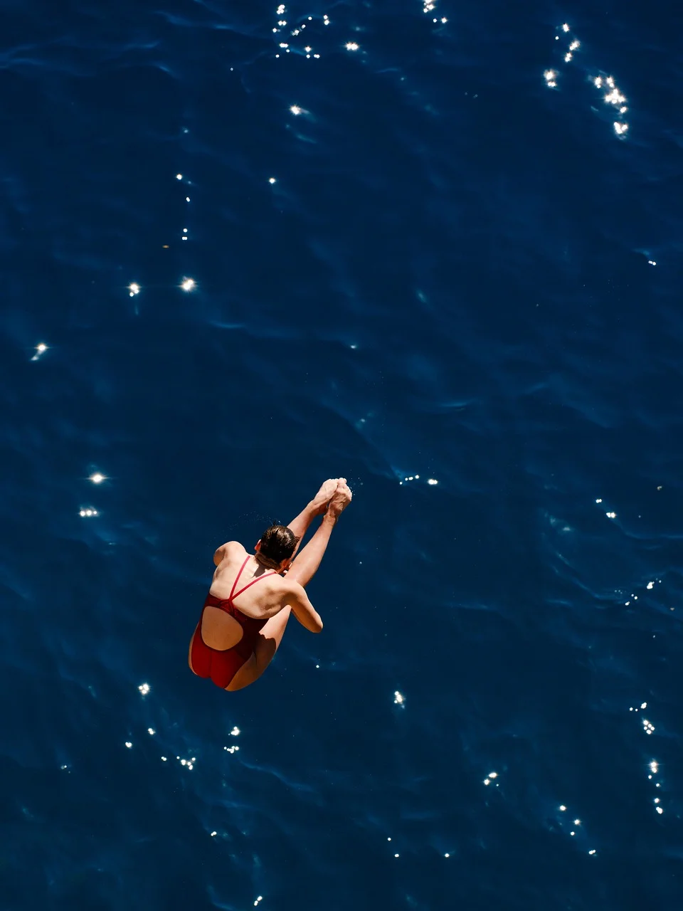 dive, swimmer, jump, sport