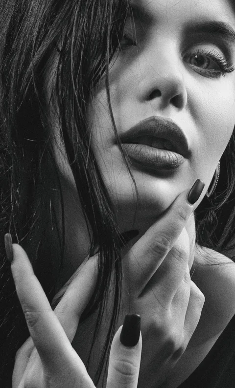 woman, model, face, look