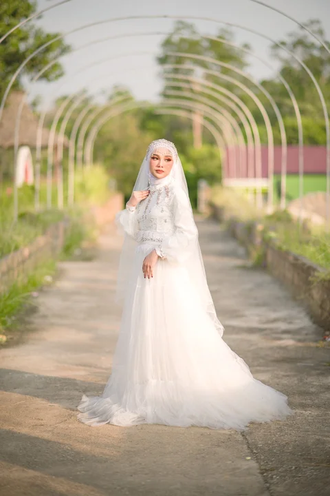 woman, bride, beauty, dress