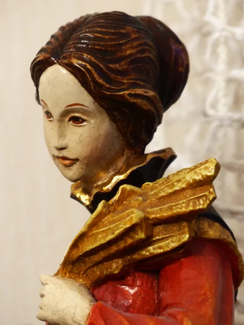 figure, woman, head, madonna