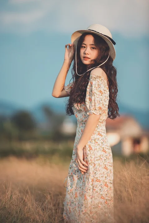 女性、模特兒、人像、姿勢