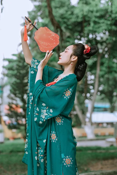 fashion, woman, chinese dress, ancient