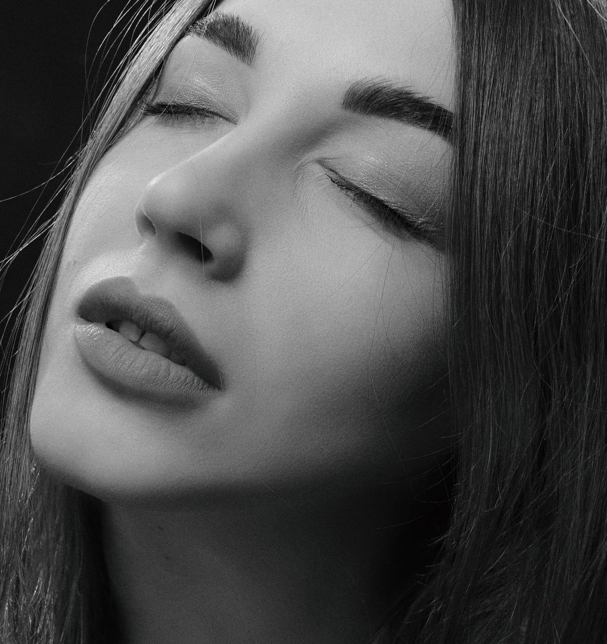 女人，面部，美丽，人像