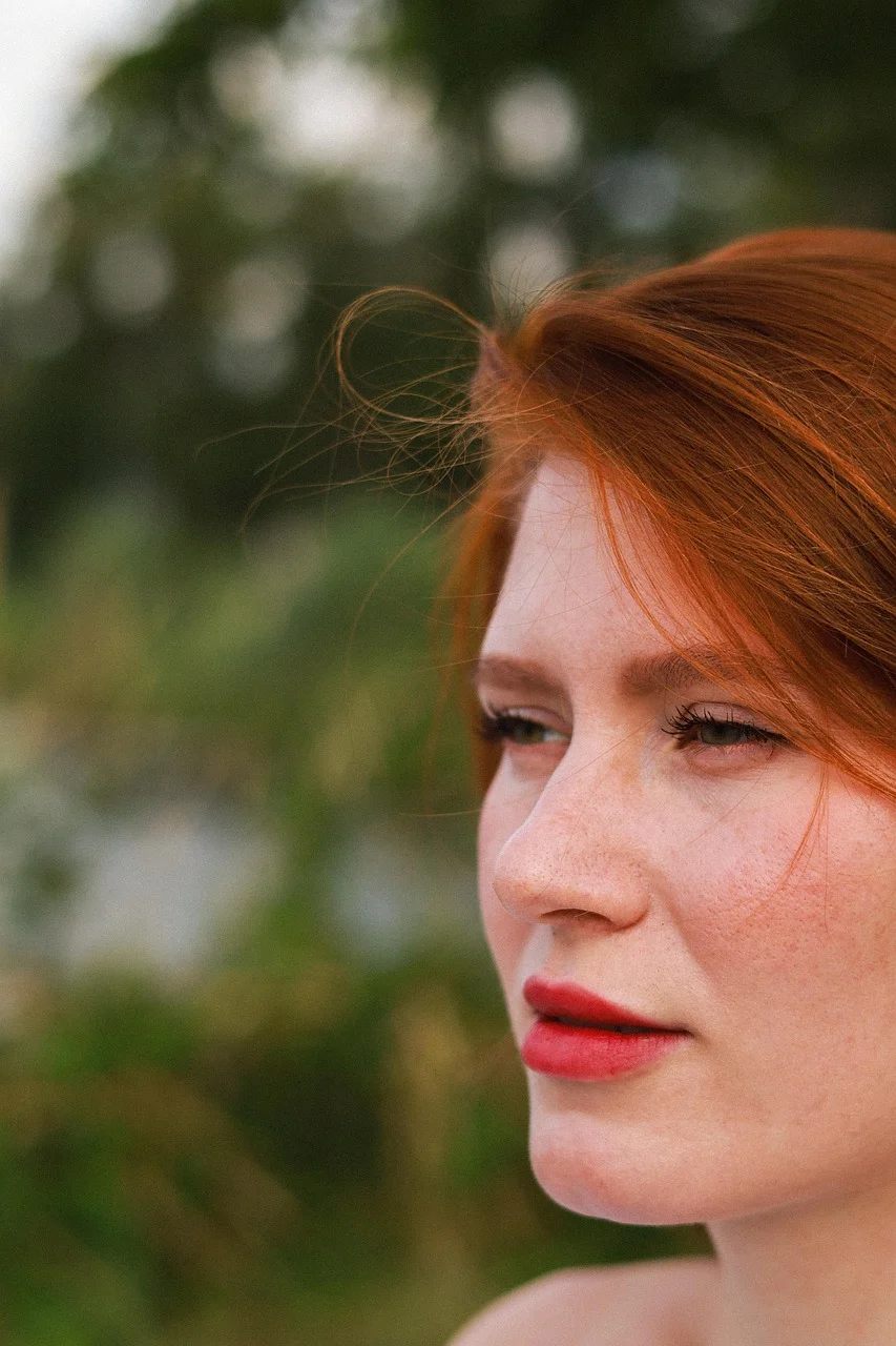 woman, beauty, red head, ginger hair